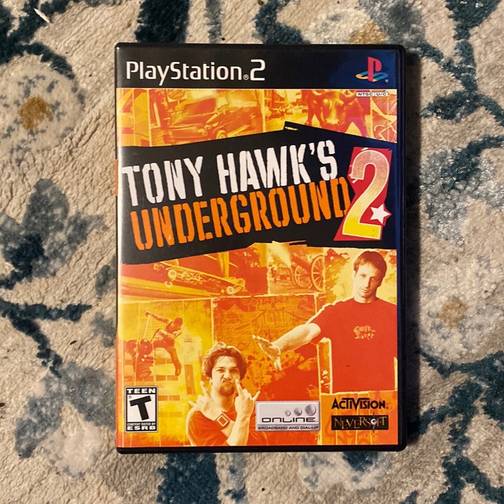 Tony hawk 2 underground for PS2